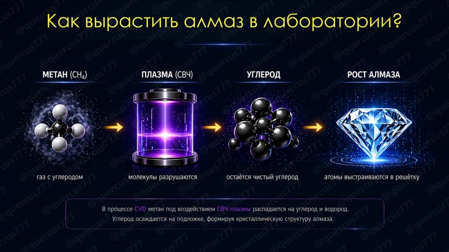 Слайд 10: «Алмаз из… воздуха?»